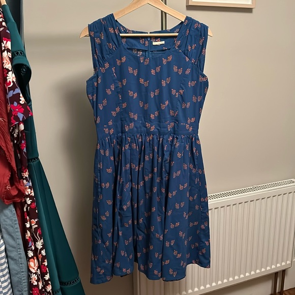 Handmade Blue Dress - Picture 1 of 4